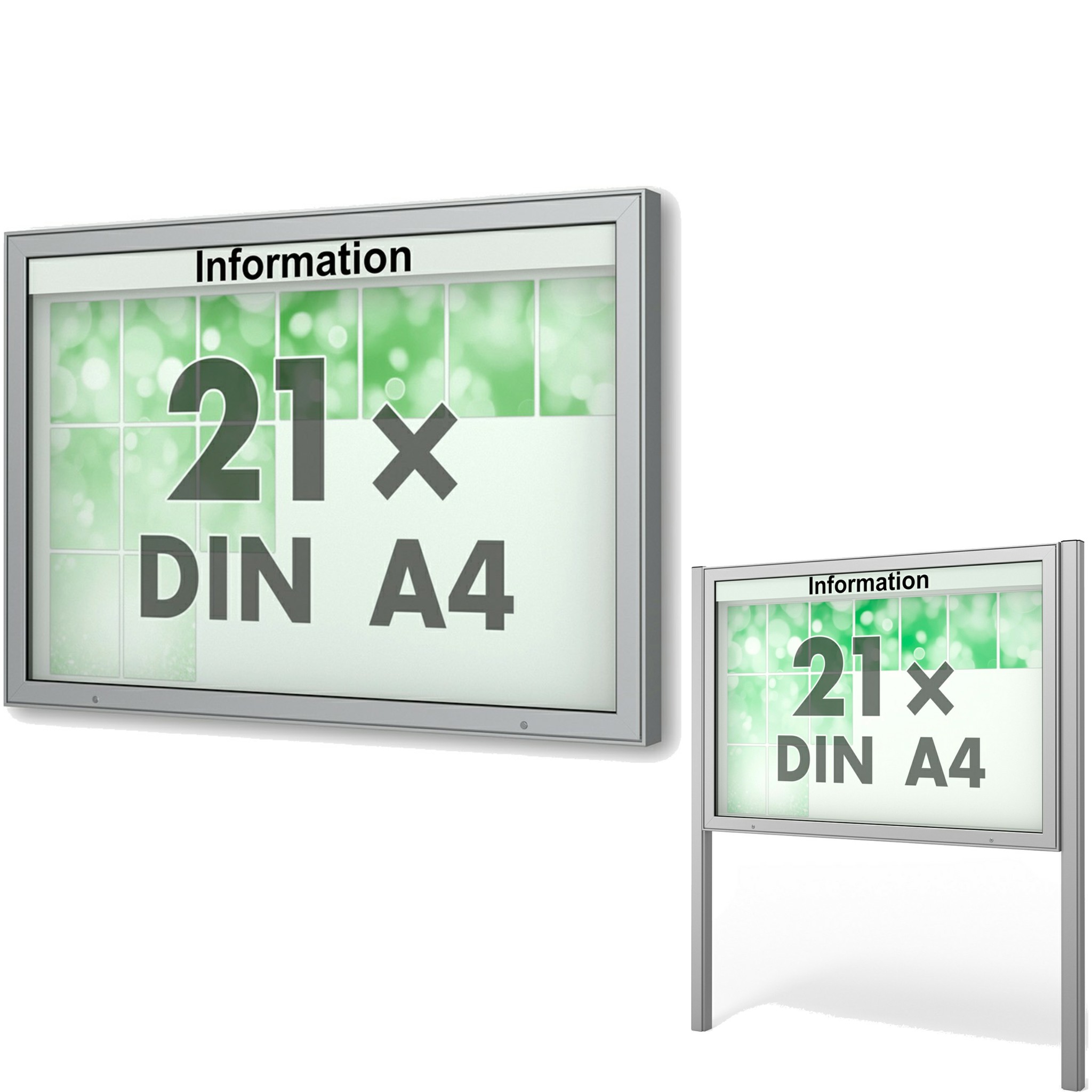 Schaukasten Plenum 1600x1130x100 mm BxHxT