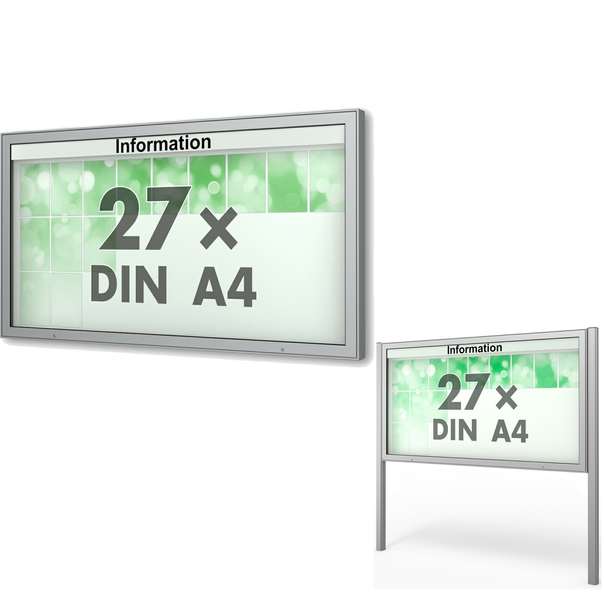 Schaukasten Plenum 2020x1130x100 mm BxHxT