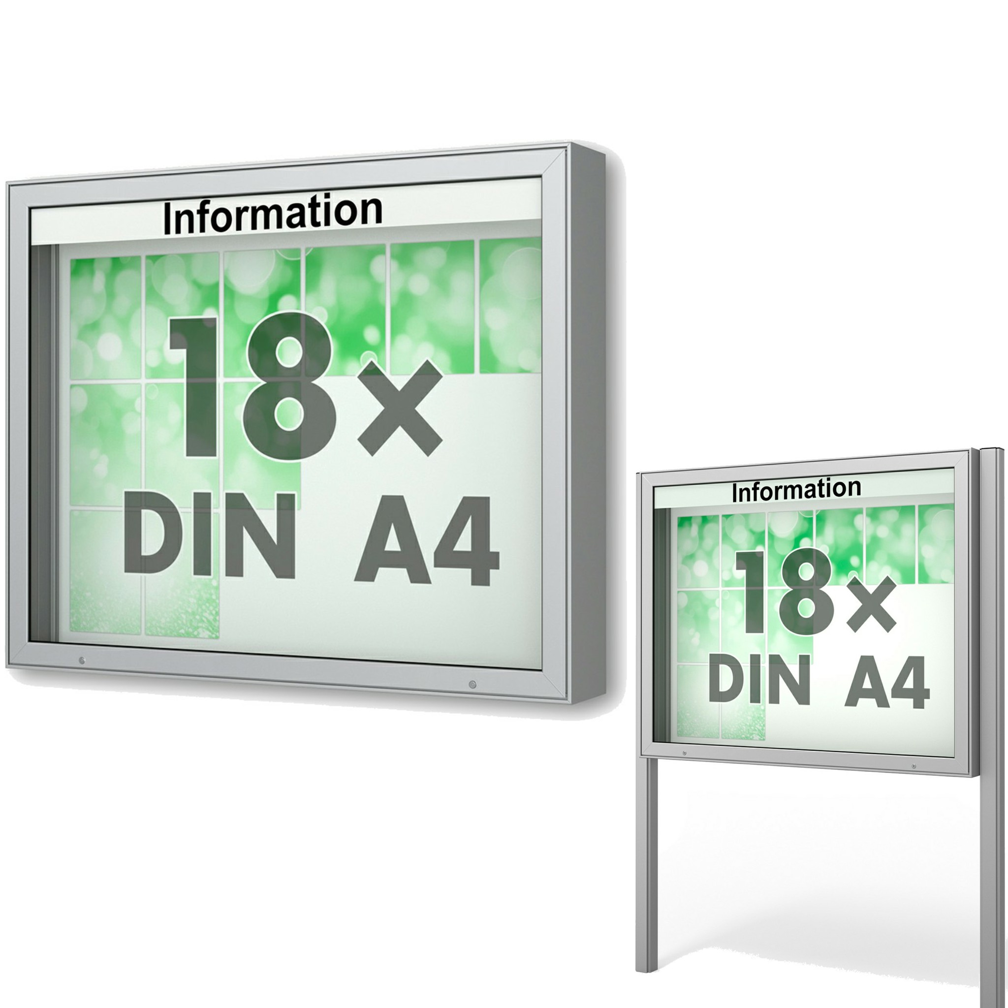 Schaukasten Plenum 1390x1130x210 mm BxHxT