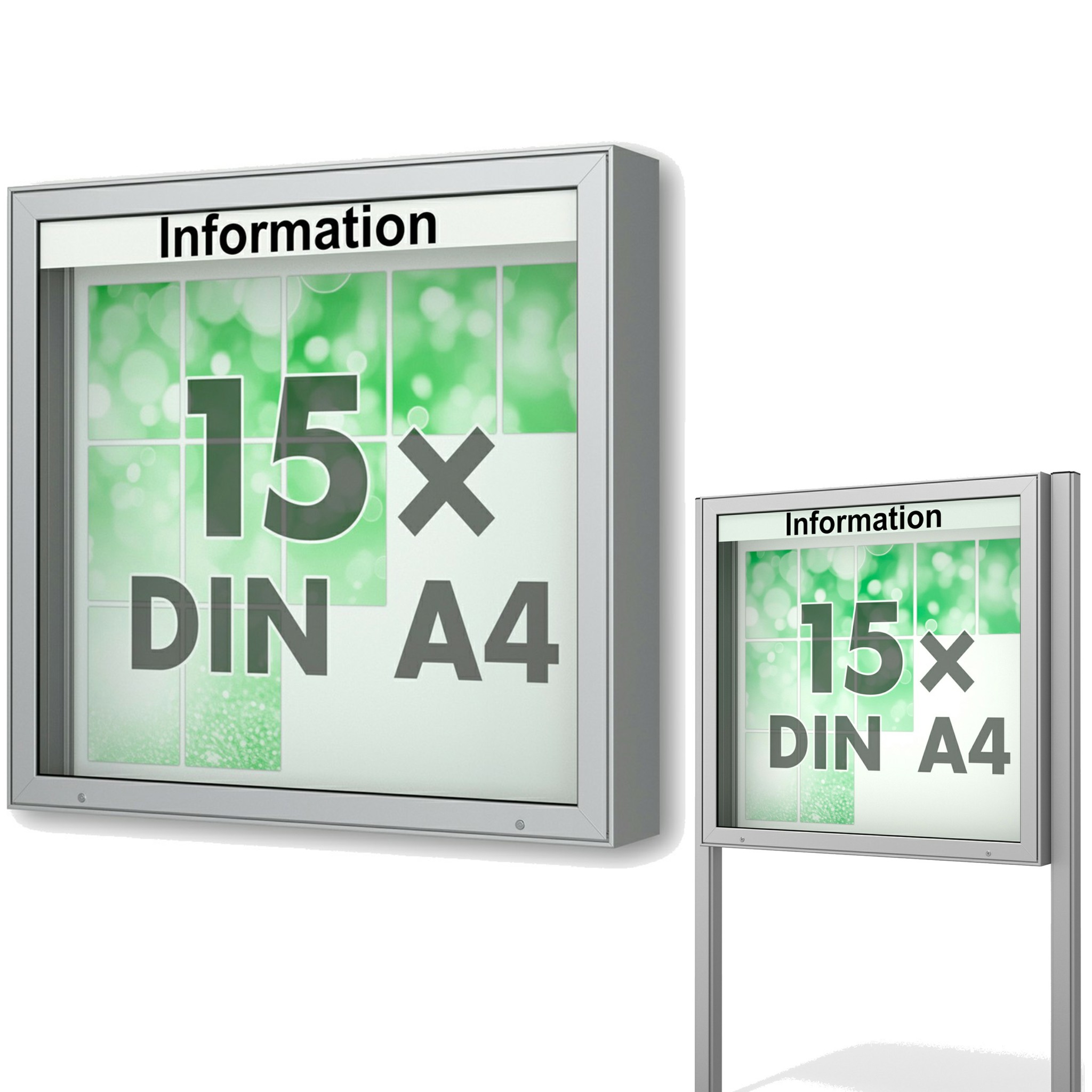 Schaukasten Plenum 1180x1130x210 mm BxHxT
