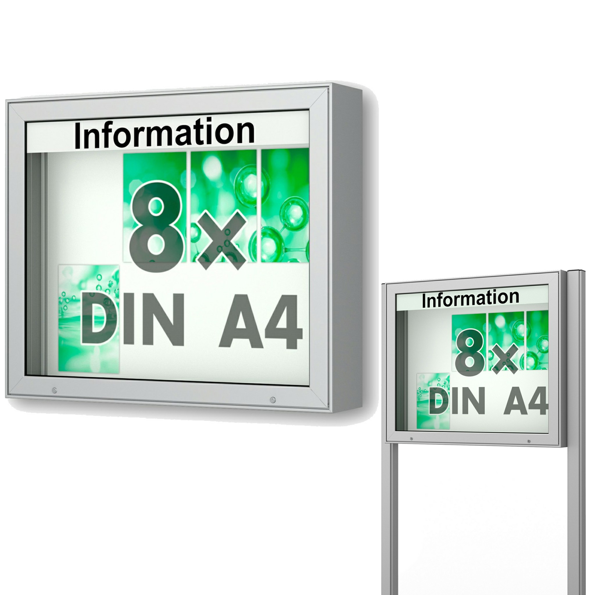 Schaukasten Plenum 980x830x210 mm BxHxT