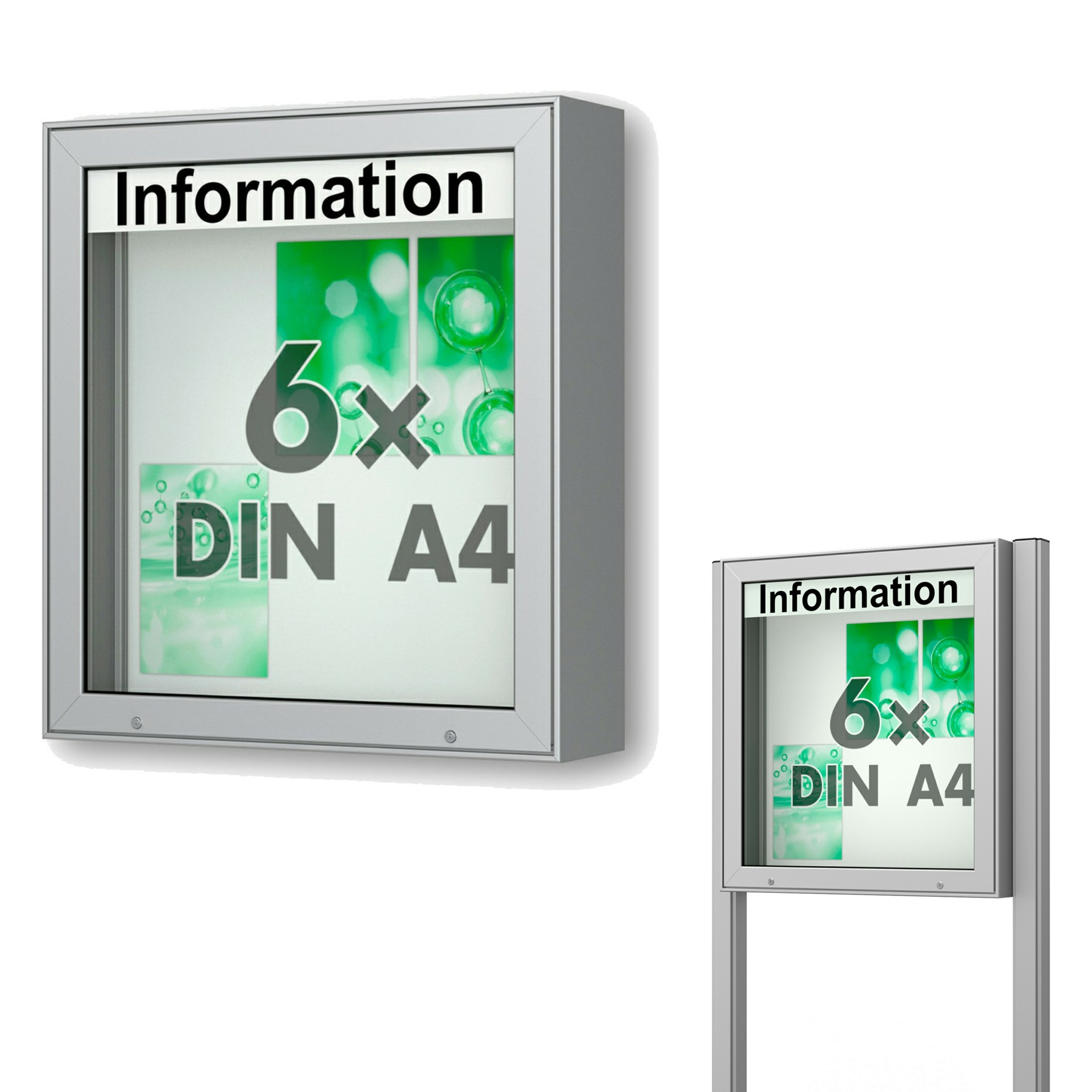 Schaukasten Plenum 760x830x210 mm BxHxT