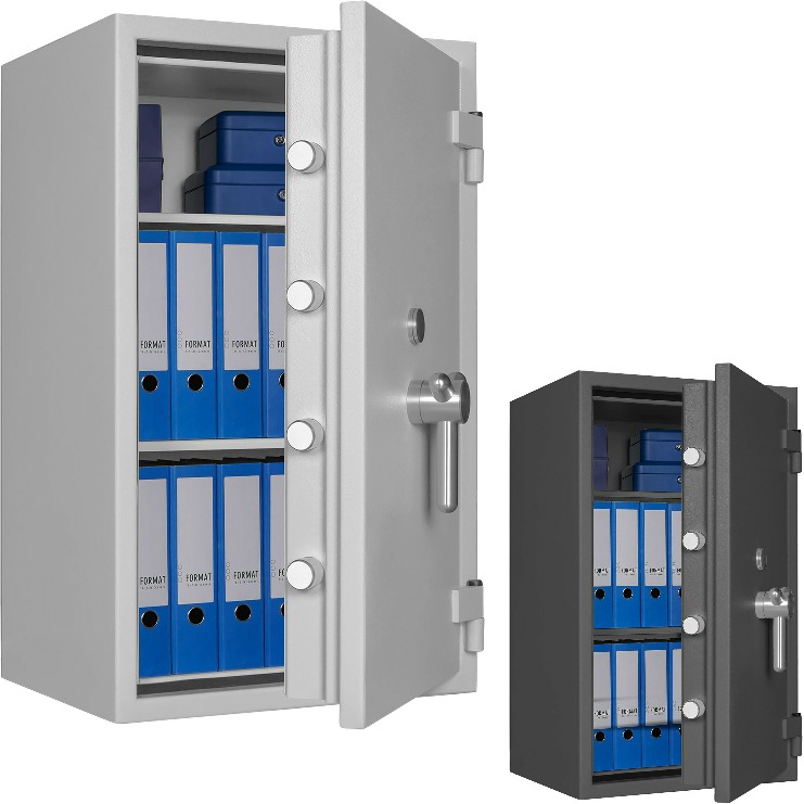 Wertschutzschrank Modell GW-TP Pro 30, Farbe RAL 7035, Widerstandsgrad 2