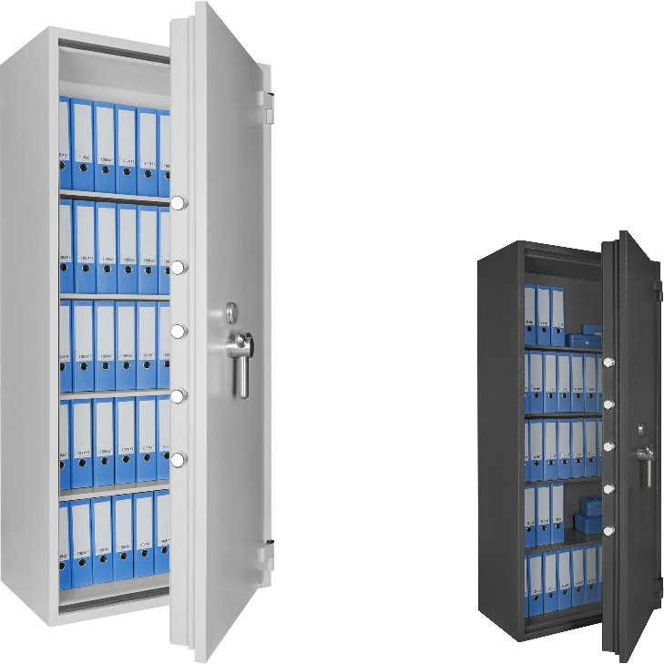 Wertschutzschrank Modell GW-TP Pro 65, Farbe RAL 7035, Widerstandsgrad 2