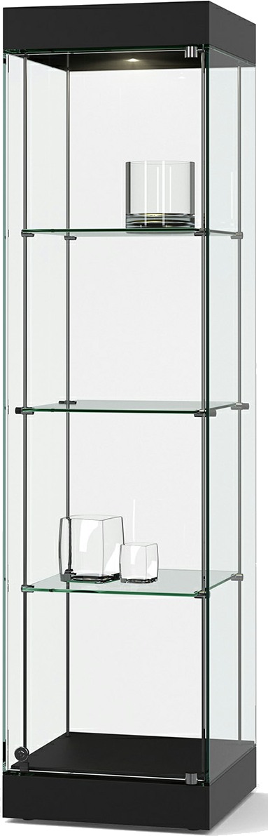 Säulenvitrine Fanum 305, 1900x500x500 mm HxBxT