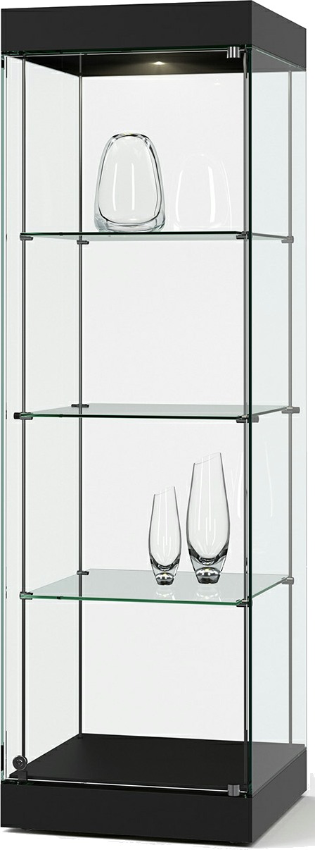 Säulenvitrine Fanum 305, 1900x600x600 mm HxBxT