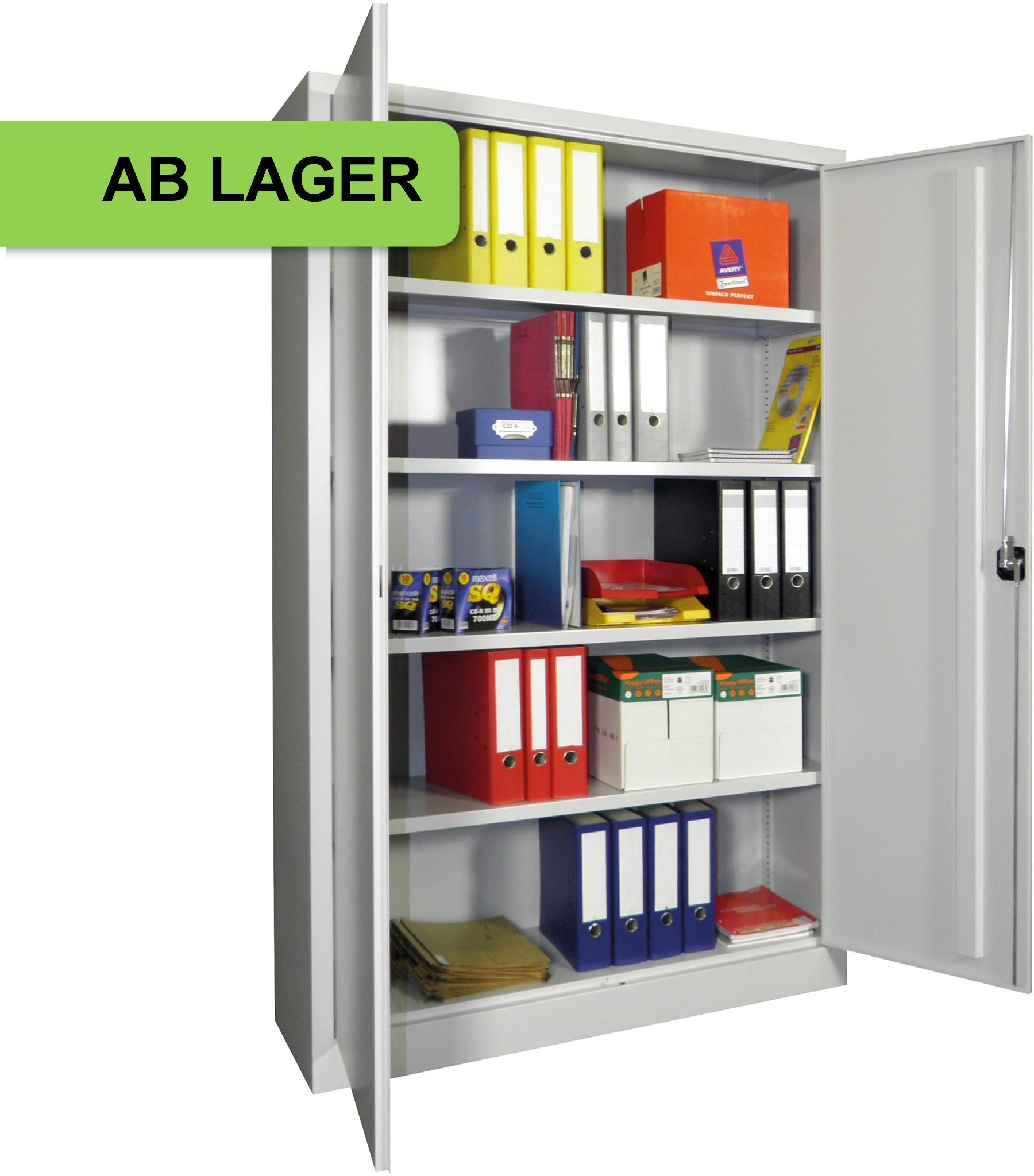 Mehrzweckschrank 1950x1200x500 mm HxBxT mit Sockel ab Lager (1 Stück)