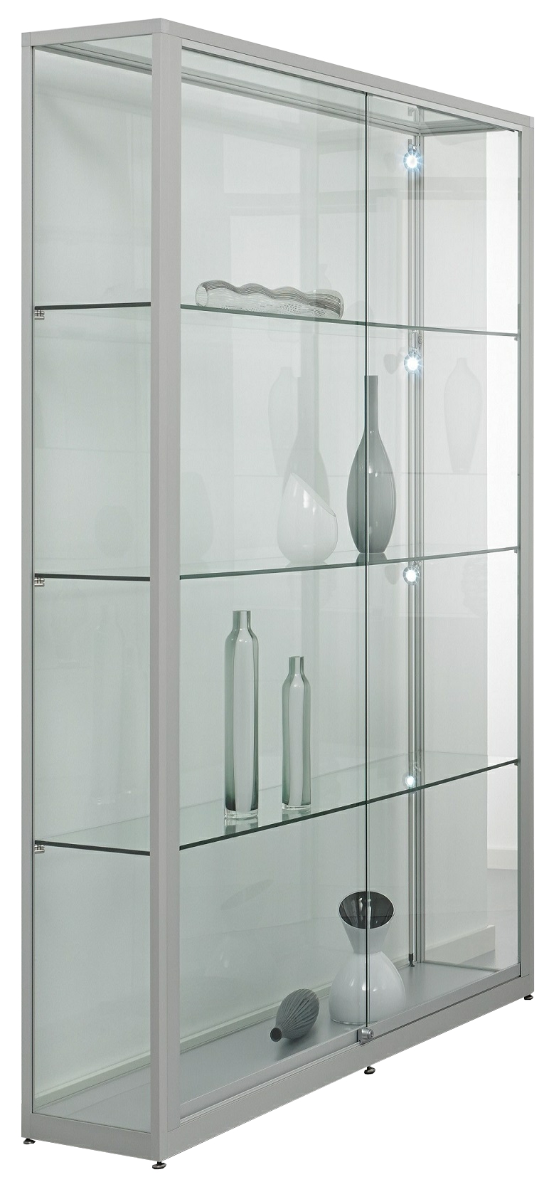 Standvitrine 2000x1200x400 mm HxBxT