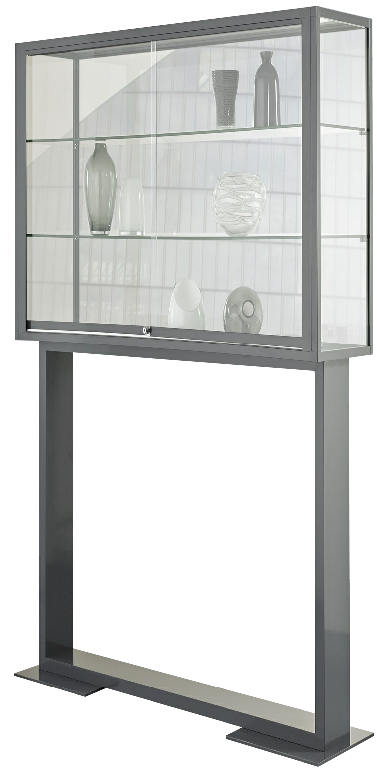 Ausstellungsvitrine 1800x1000x400 mm HxBxT