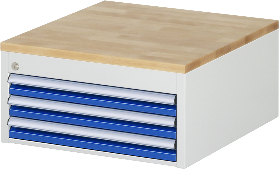 Schubladenschrank Modell L1.2, 285x580x650 mm HxBxT