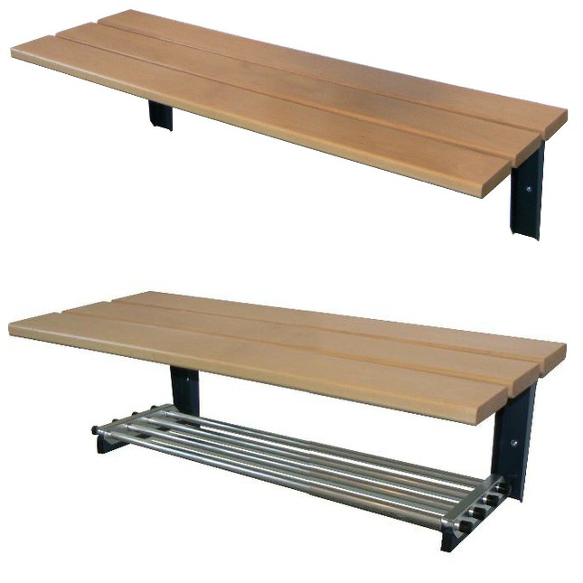 Wandsitzbank Länge 600 mm, Tiefe 380 mm