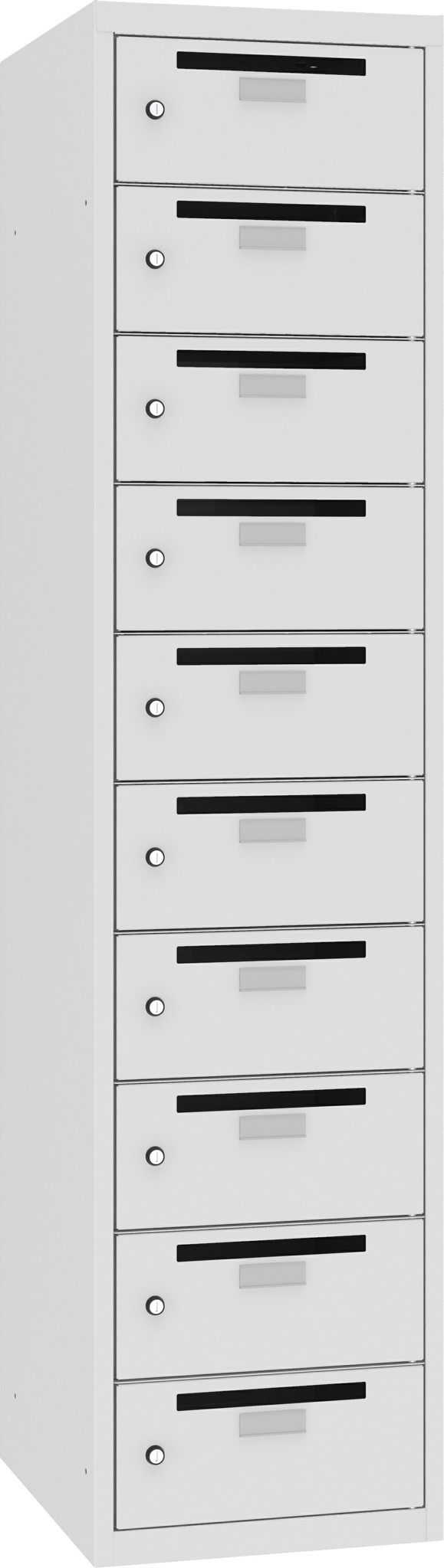 Postverteilschrank MSUS 4110, 1800x425x500 mm HxBxT