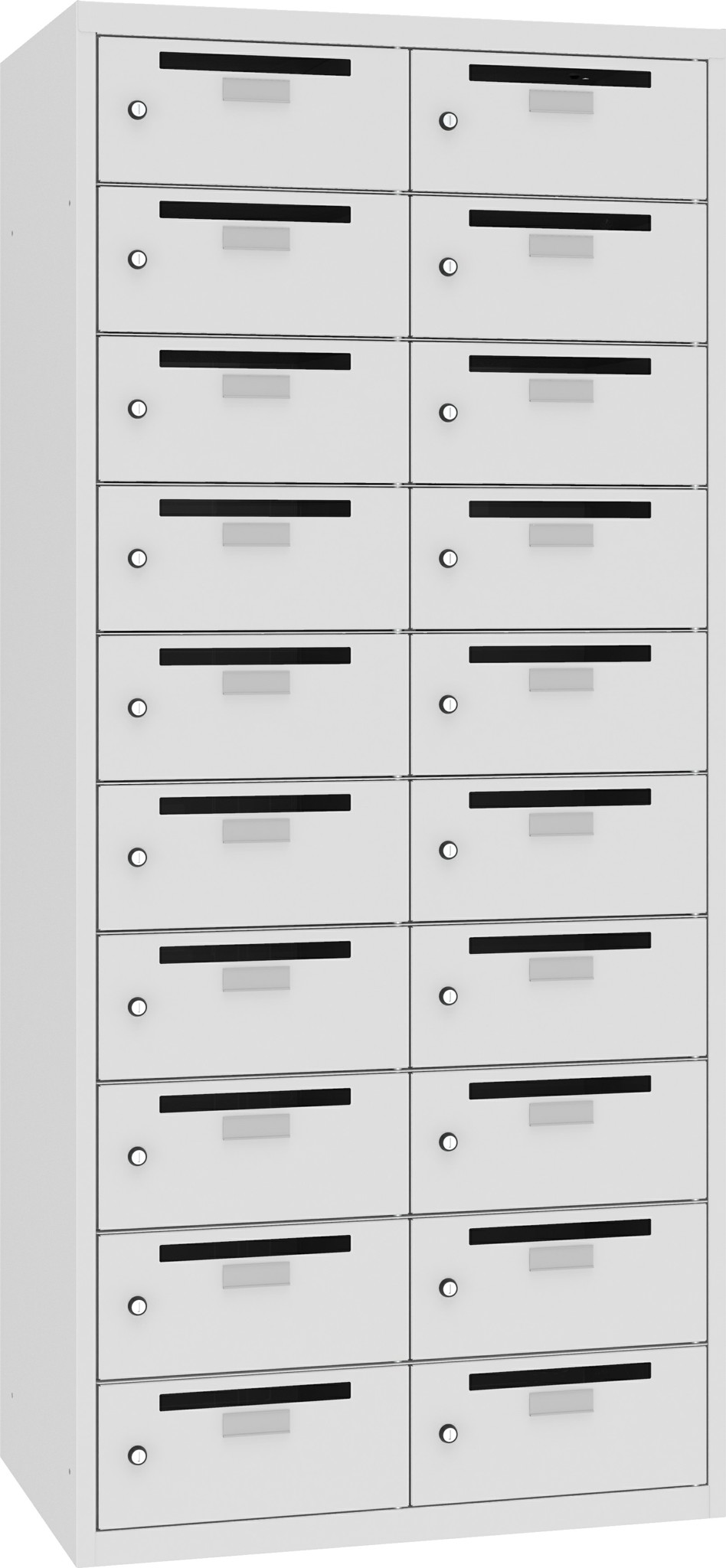 Postverteilschrank MSUS 4210, 1800x800x500 mm HxBxT