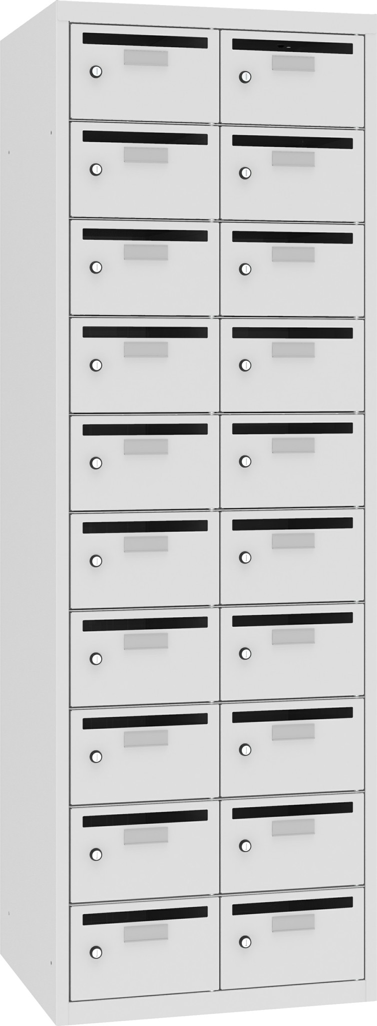 Postverteilschrank MSUS 3210, 1800x600x500 mm HxBxT