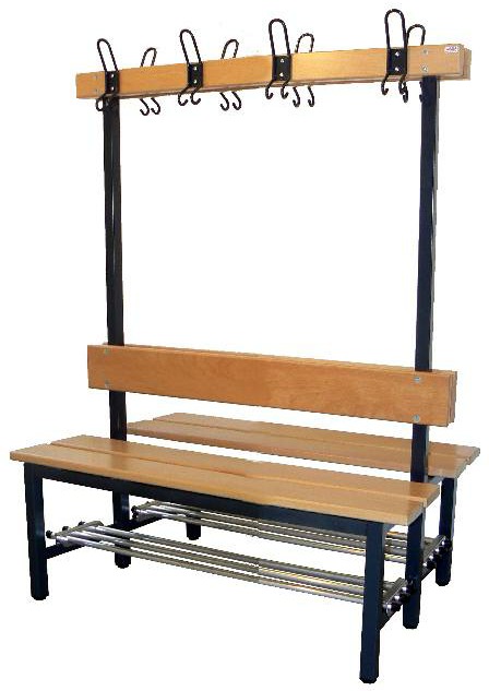 Doppelseitige Sitzbank Kinder, Länge 1000 mm, Tiefe 610 mm