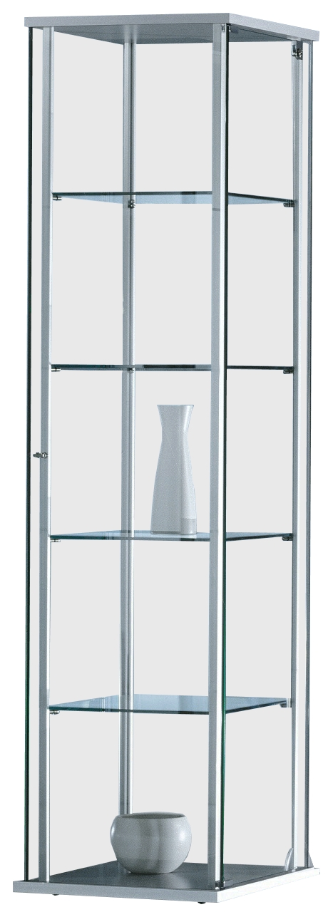 Ganzglasvitrine 1760x430x430 mm HxBxT