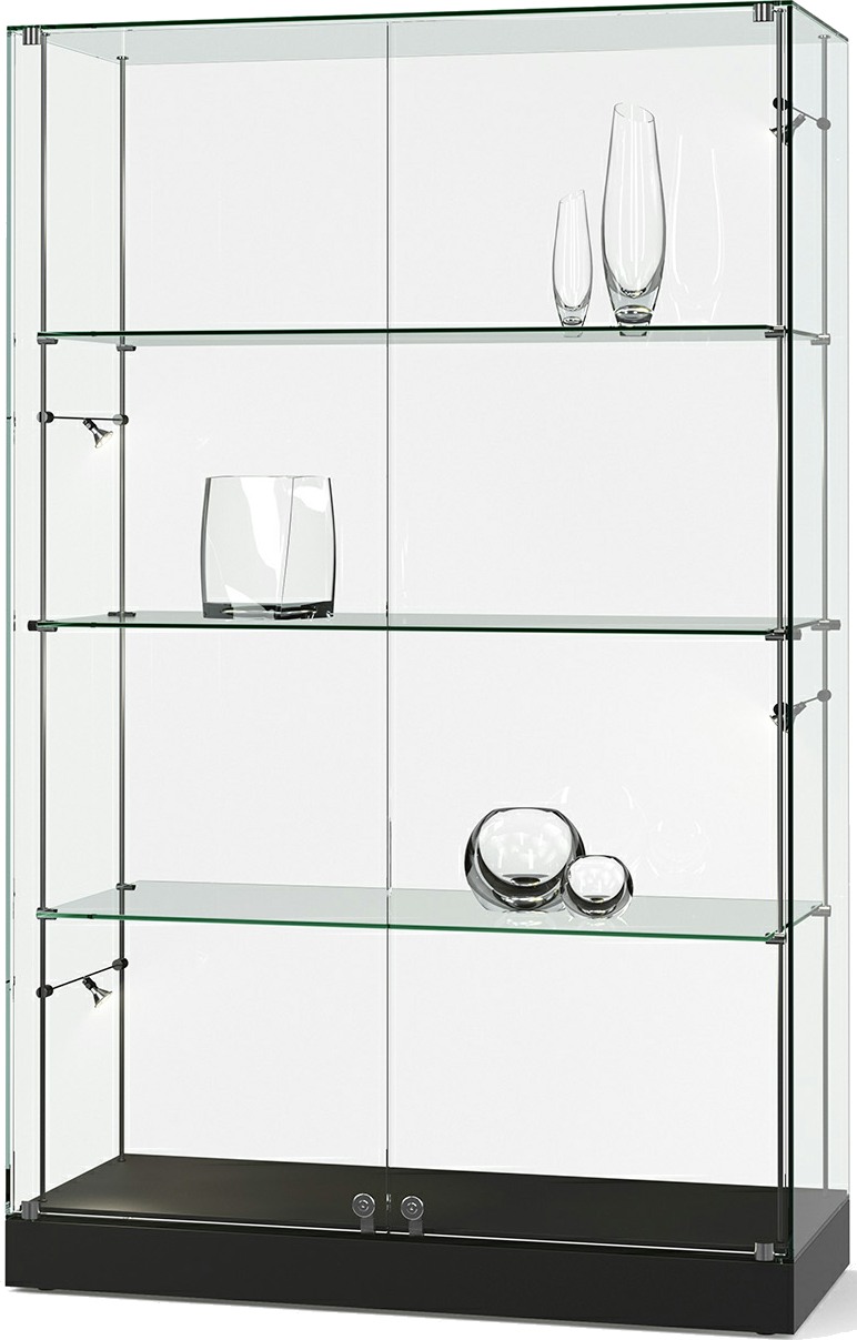 Standvitrine Fanum 400, 1900x1200x500 mm HxBxT