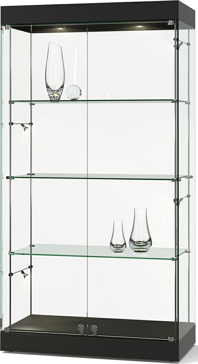 Standvitrine Fanum 405, 1900x1000x500 mm HxBxT