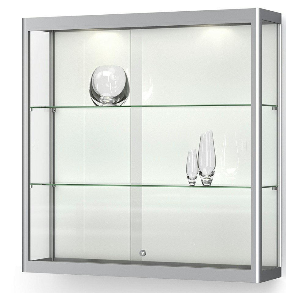 Wandvitrine Versus 100G, 1000x1000x250 mm HxBxT