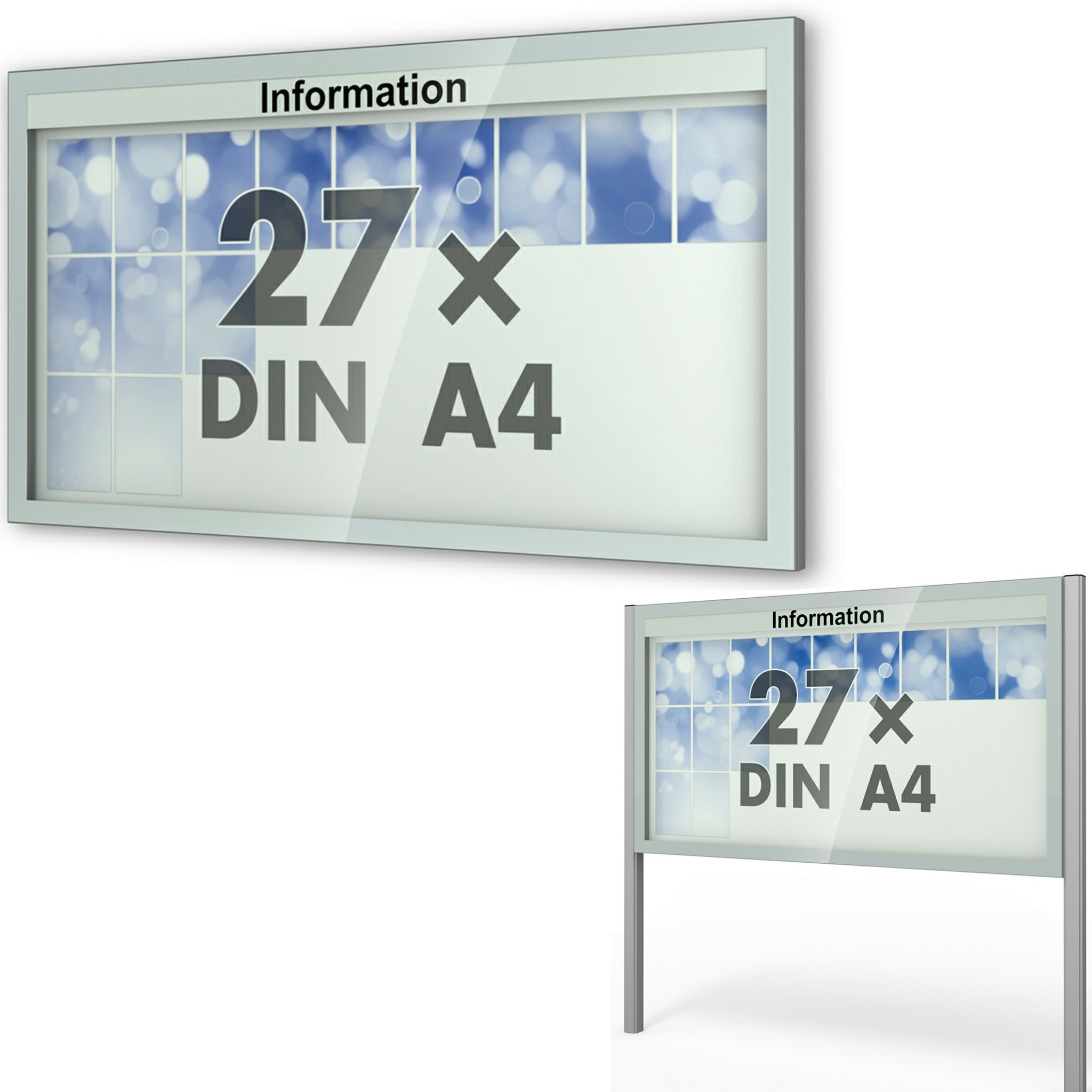 Schaukasten Vitrum 2050x1150x73 mm BxHxT