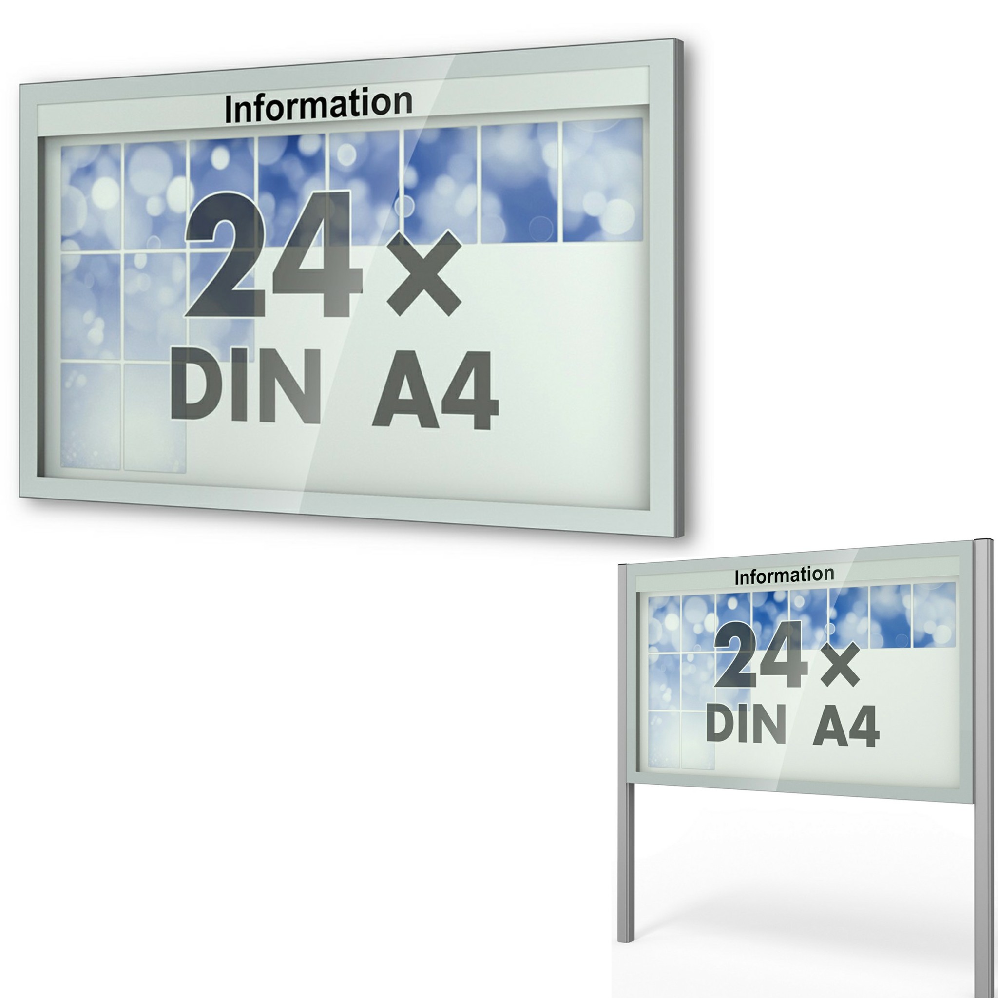 Schaukasten Vitrum 1850x1150x73 mm BxHxT