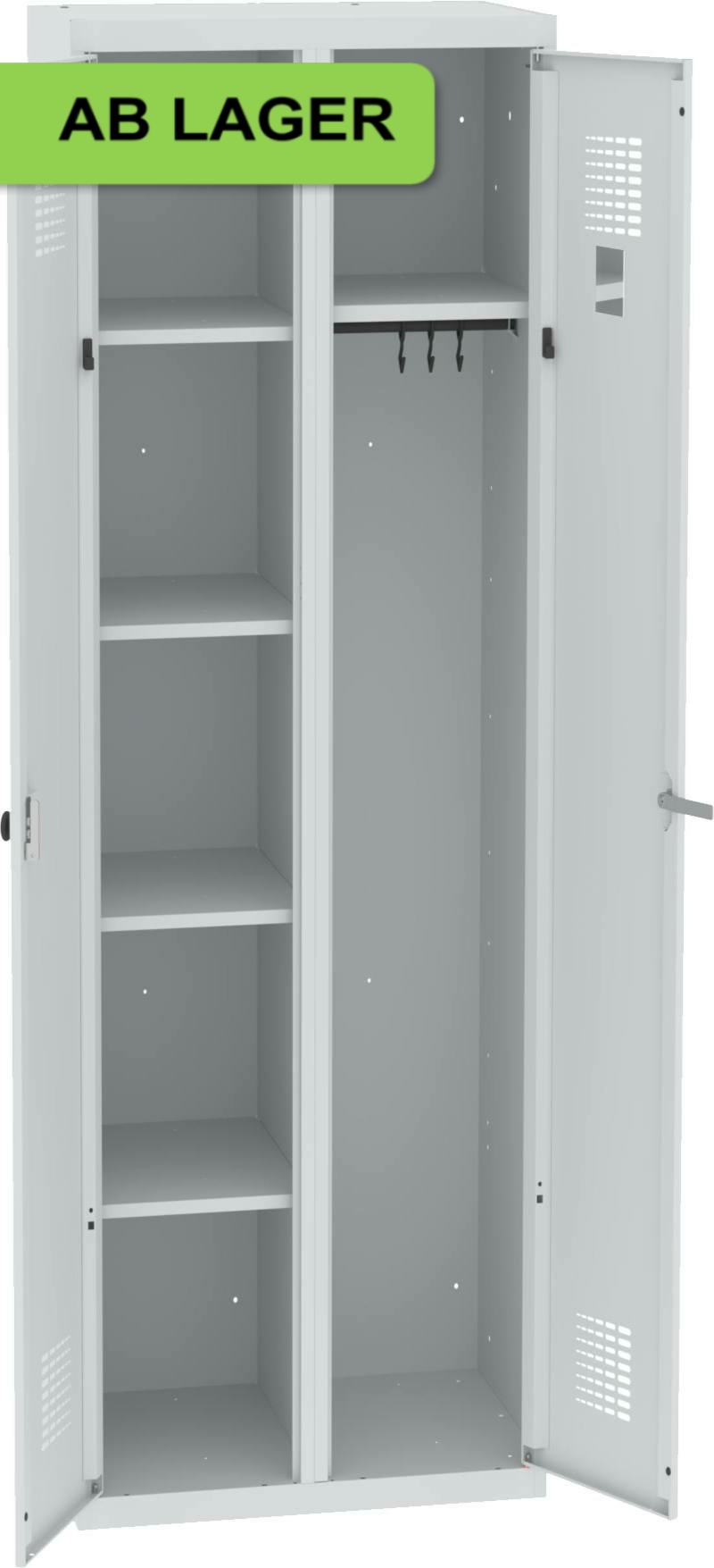 Kleider-/Wäscheschrank 1800x600x500 mm HxBxT, WZD 61 st - ab Lager