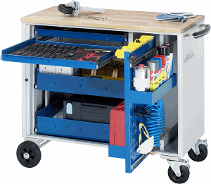 Werkzeugwagen, B 1025 x T 520 x H 890 mm
