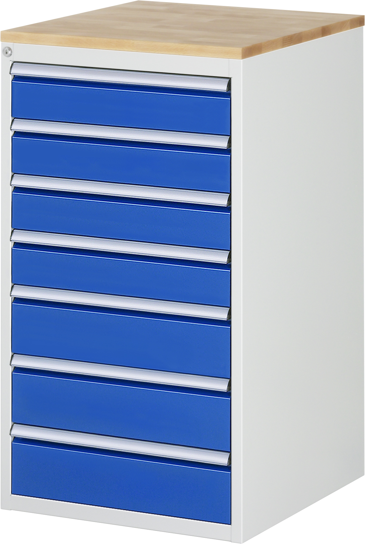 Schubladenschrank Modell L7.10, 1035 x 580 x 650 mm HxBxT