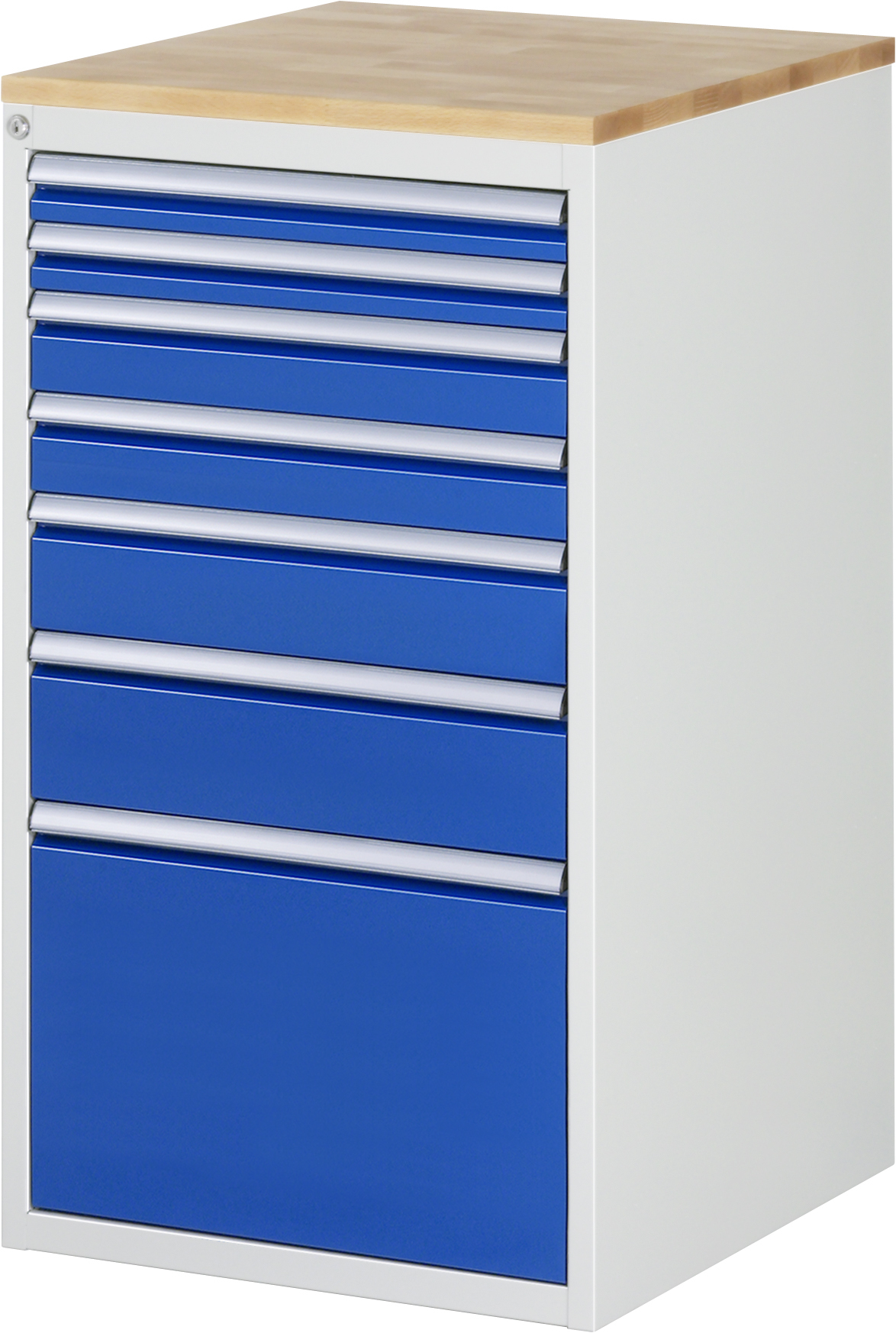 Schubladenschrank Modell L7.9, 1035 x 580 x 650 mm HxBxT