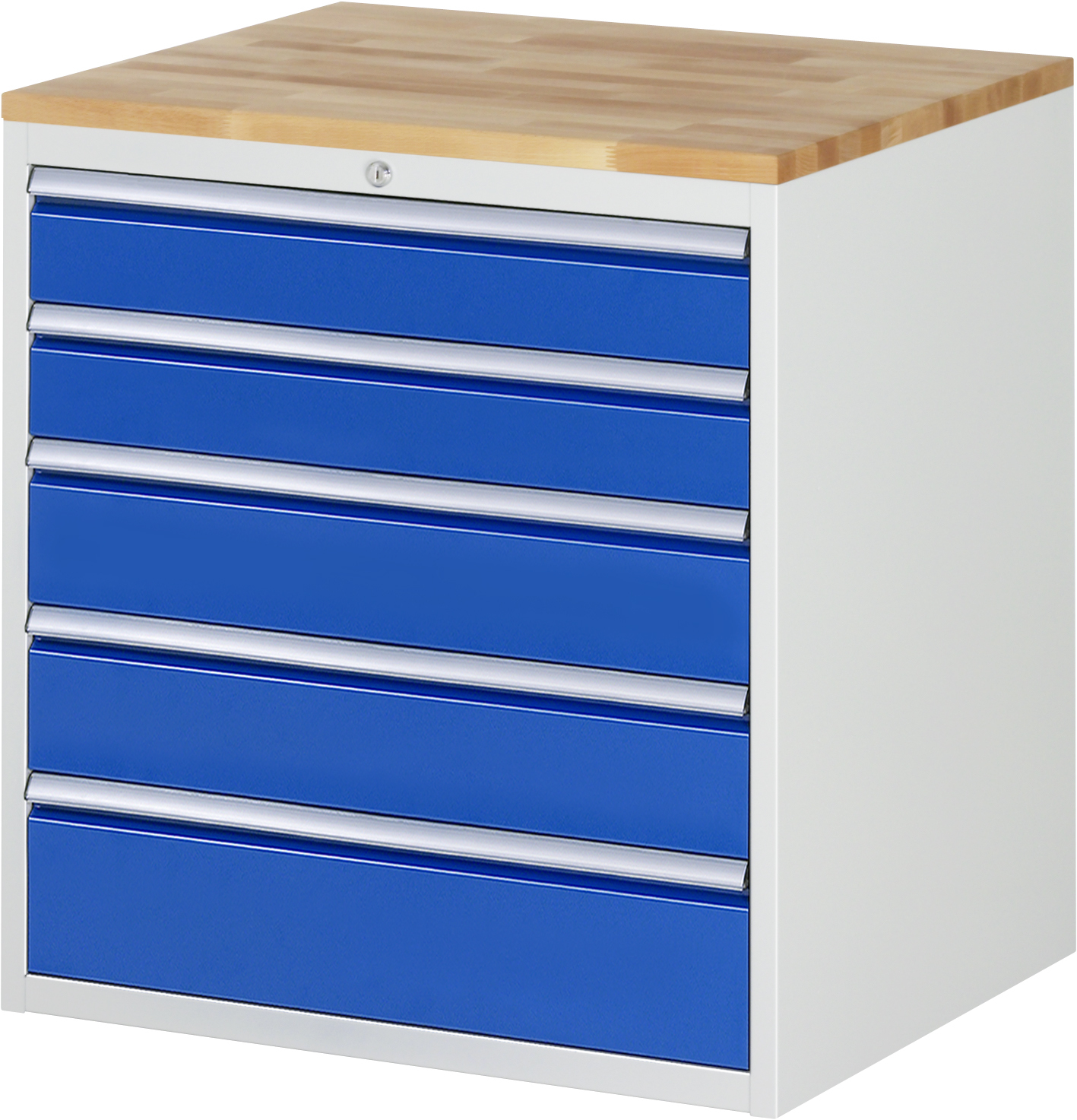 Schubladenschrank Modell XL5.11, 825 x 770 x 650 mm HxBxT