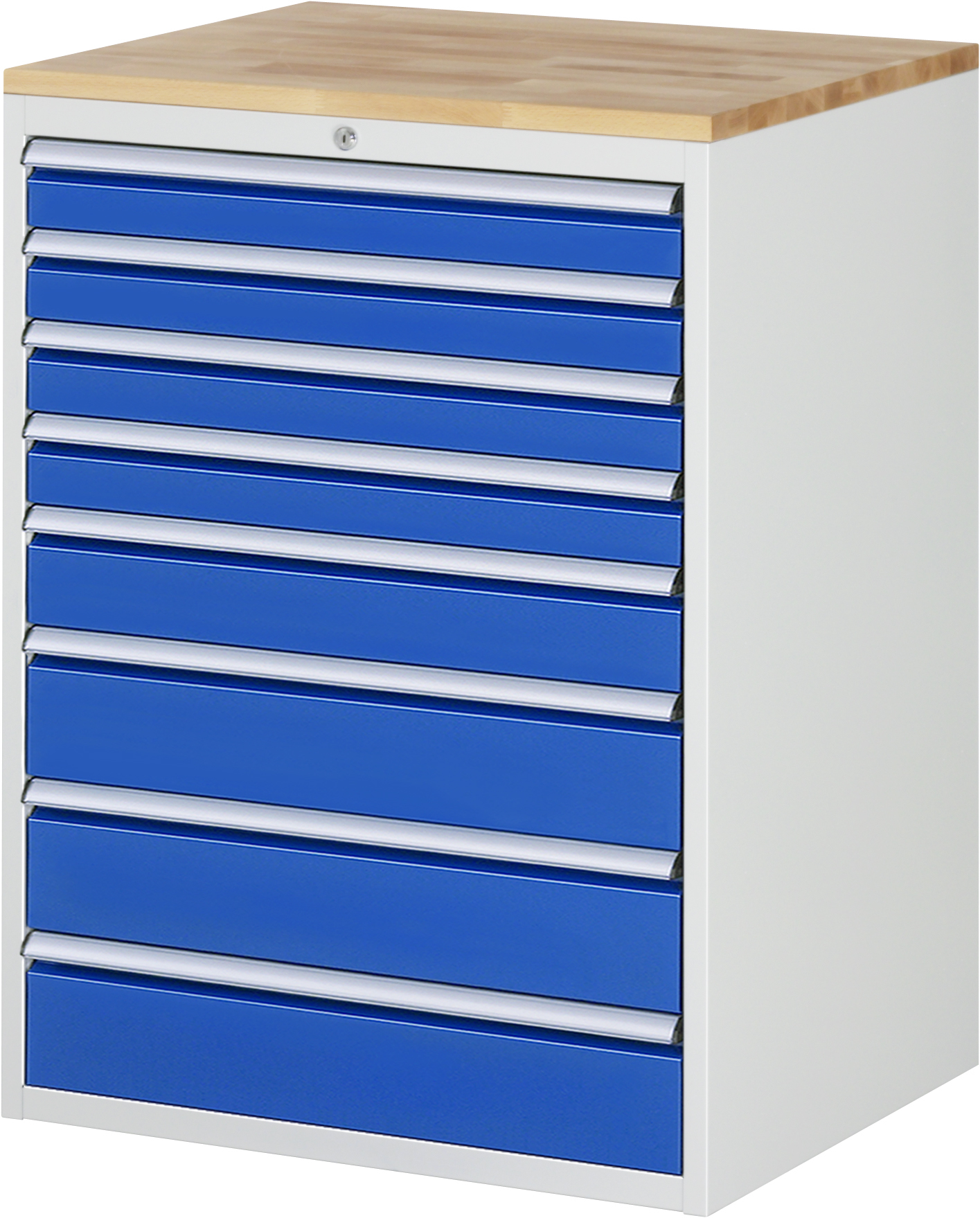 Schubladenschrank Modell XL7.8, 1035 x 770 x 650 mm HxBxT