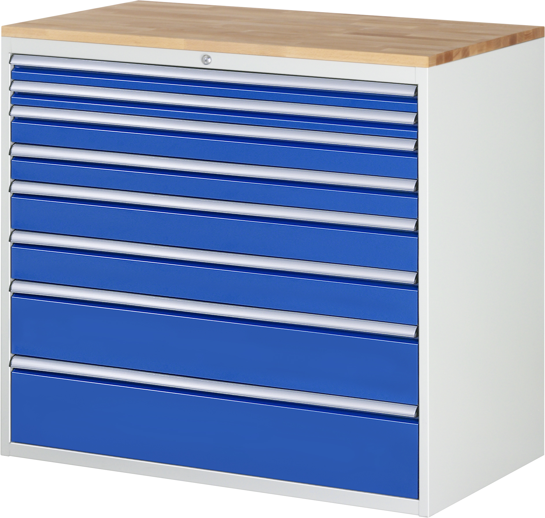 Schubladenschrank Modell XXL7.11, 1035x1145x650mm HxBxT