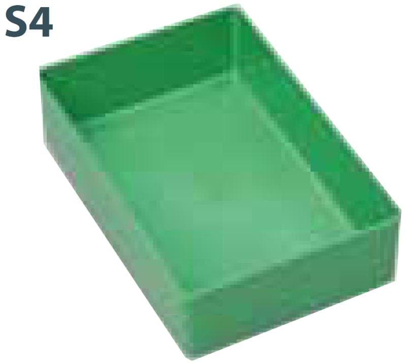 Kunststoffbox S4, 45x108x162 mm HxBxT
