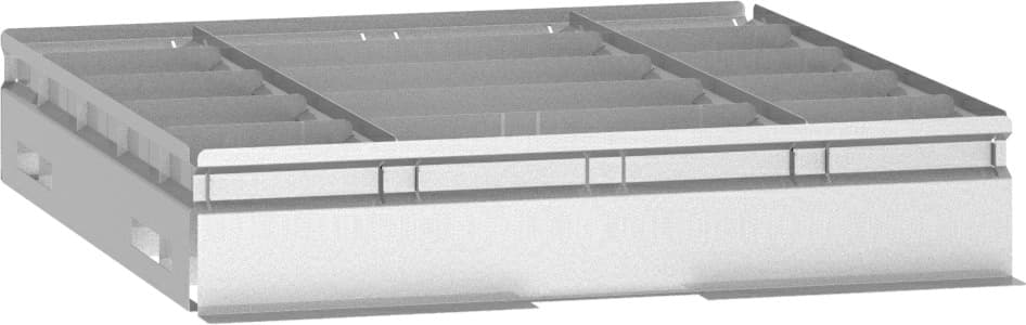 Einteilungsset C, Höhe 60 mm, 3 Reihen