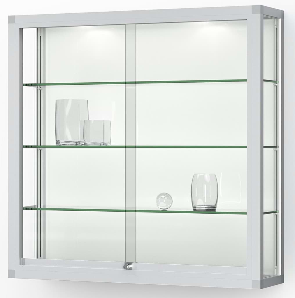 Wandvitrine Vertum 100, 1000x1020x250 mm HxBxT