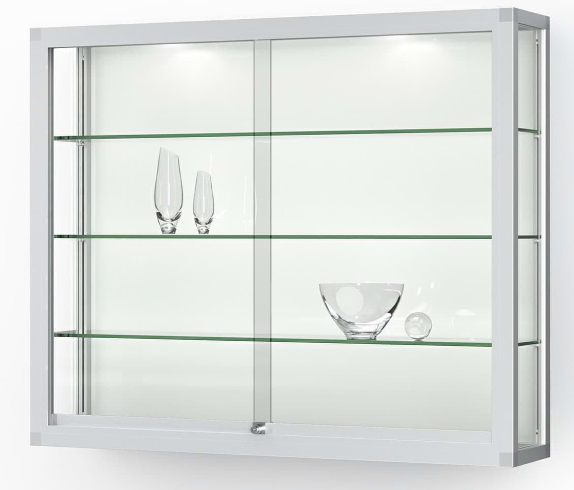 Wandvitrine Vertum 100, 1000x1220x250 mm HxBxT