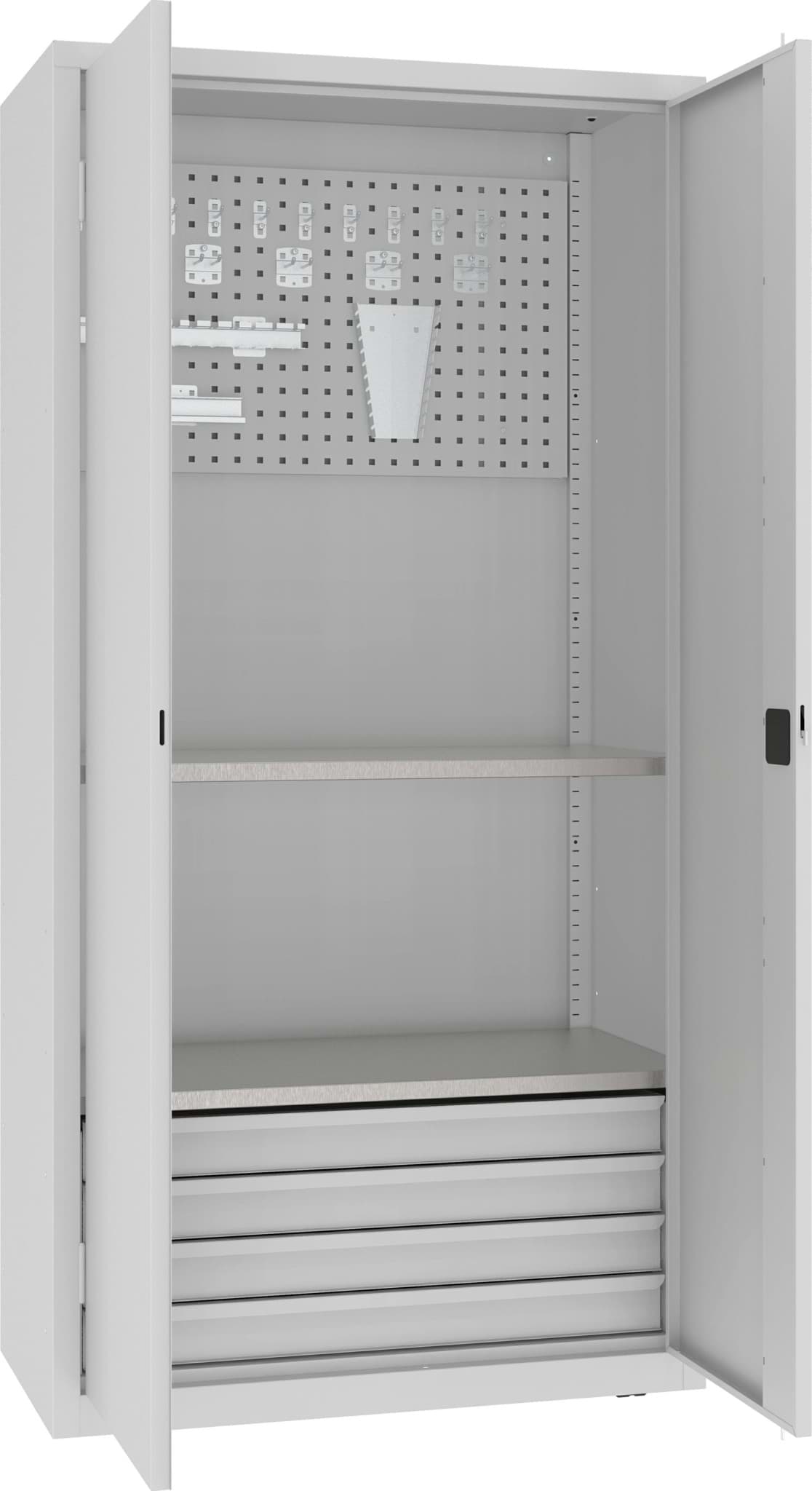 Werkzeugschrank 1990x1000x500 mm HxBxT, MSW 210/5-17