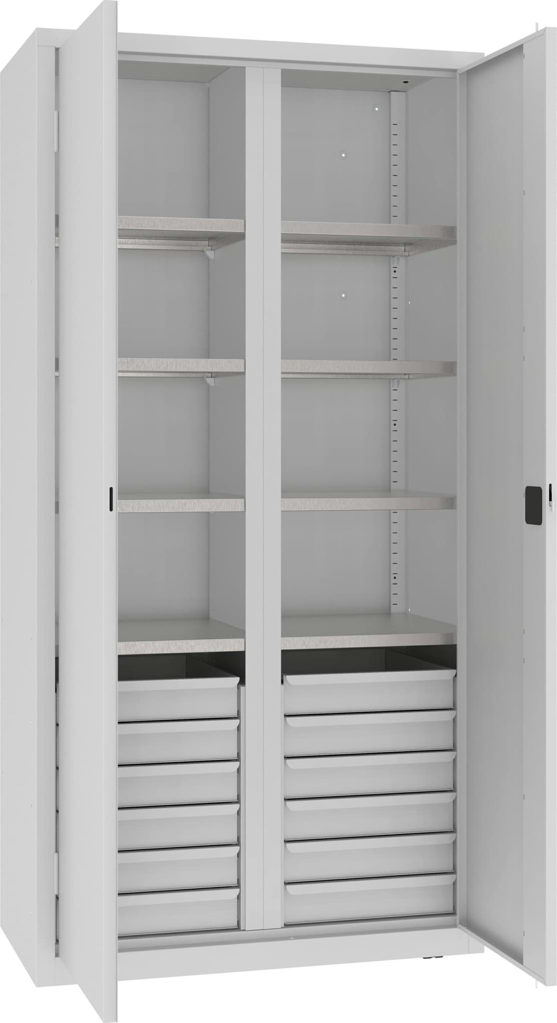 Werkzeugschrank1990x1000x500 mm HxBxT, MSW 210/5-30