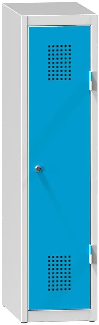 Garderobenschrank, 1 Abteil mit 400 mm Abteilbreite, Höhe 1200 mm