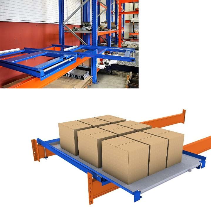 Palettenregalauszüge