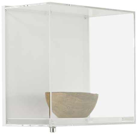 Exponat-Wandvitrine 420x420x270 mm HxBxT