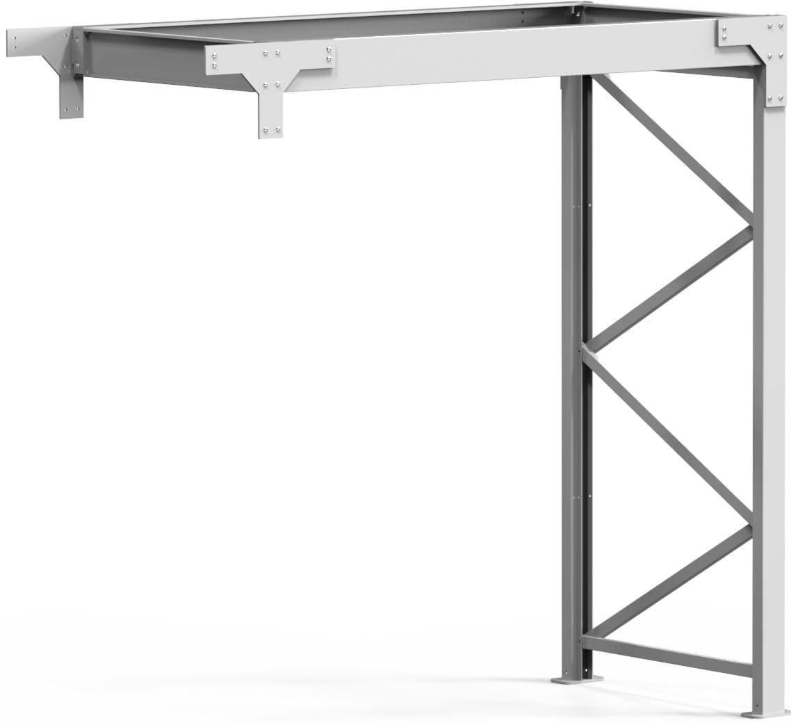 Schiebeschranksystem Anbaumodul, 2334x3001x1065 mm HxBxT, SC-PK1