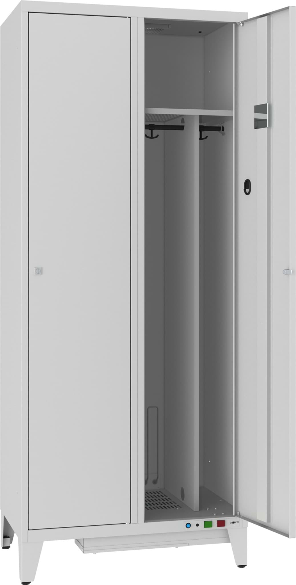 Kleidertrocknungsschrank mit Trennwand und Timer SUM 421 W