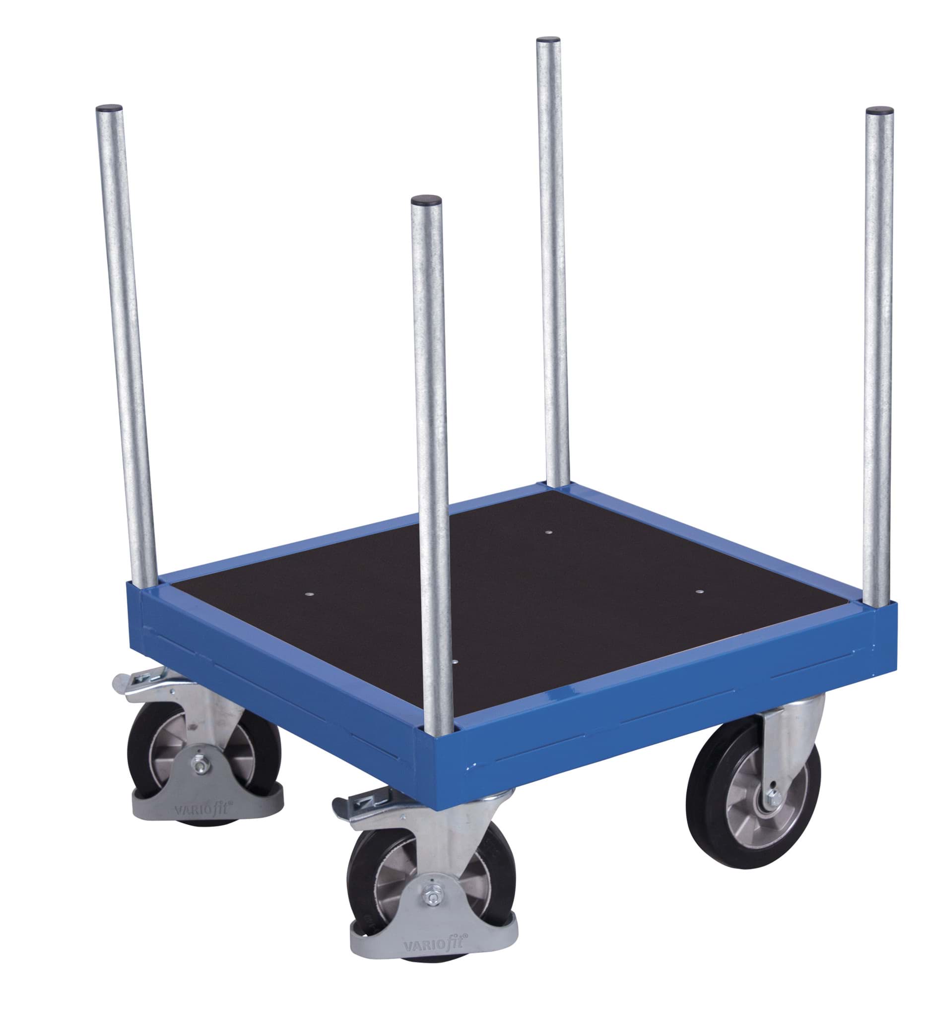 Langmaterialroller 625x625 mm BxT mit 4 Rungen