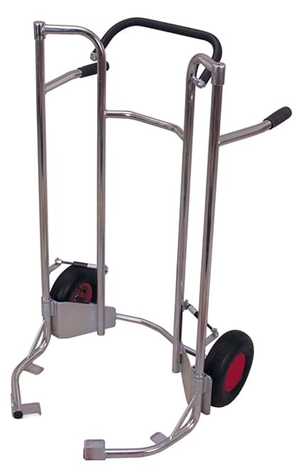 Reifenkarren 705x695x1150 mm BxTxH verzinkt mit Luftbereifung