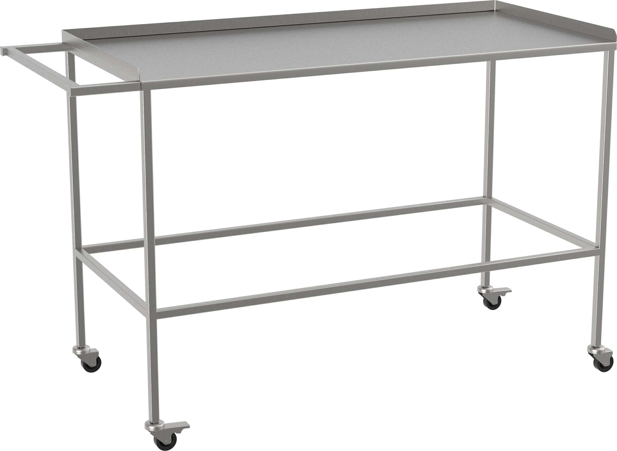 fahrbarer Tisch, Stlk 880x1400x600 HxBxT