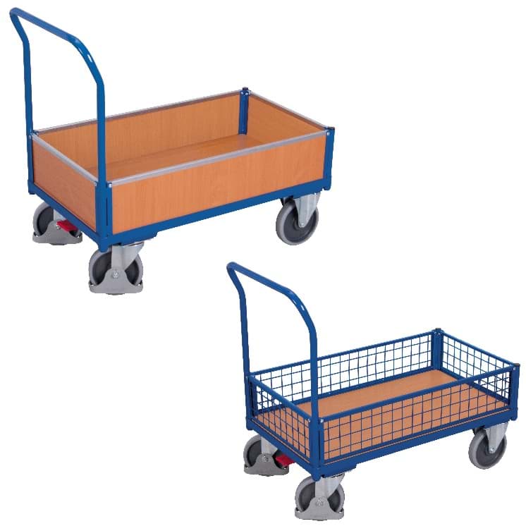 Kastenwagen Holz-/Gitterwände 975 x 500 x 975 mm BxTxH