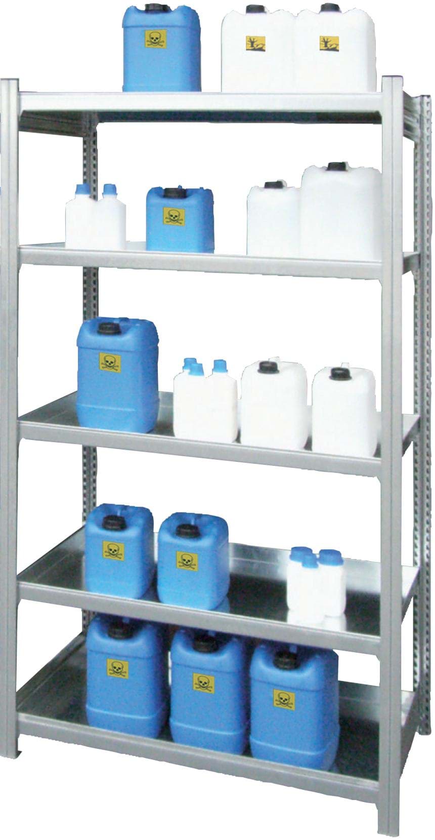 Gefahrenstoff-Grundregal, Breite 1060 mm