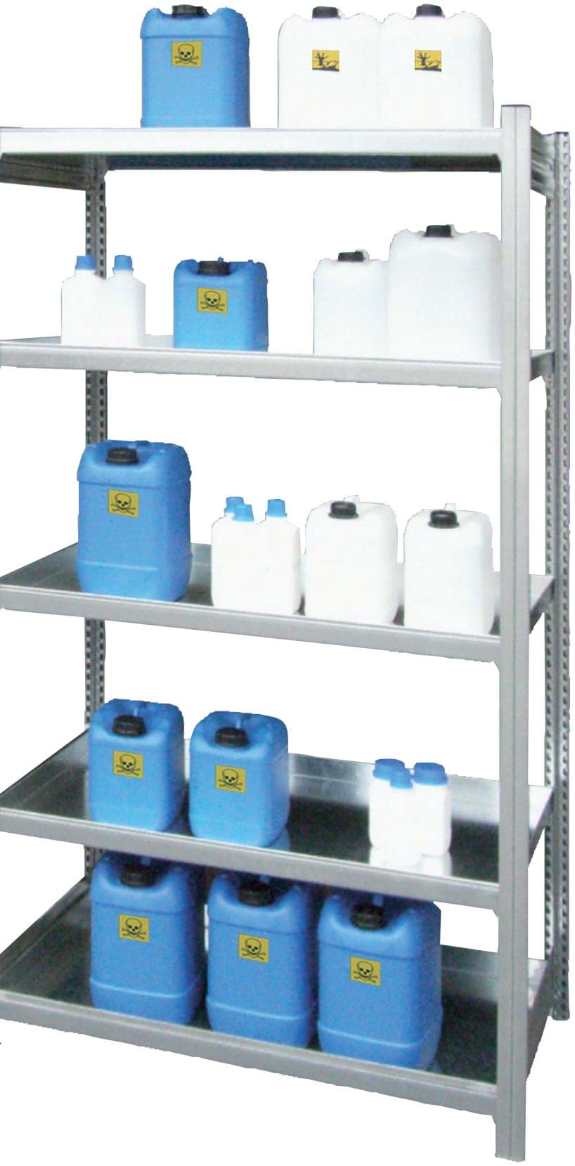 Gefahrenstoff-Anbauregal, Breite 1010 mm