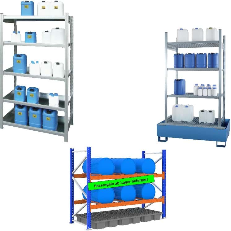 Gefahrenstoff- / Umweltregale